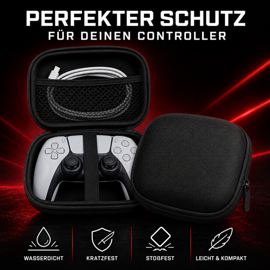 Controller Hardcase Tasche für PS5 DualSense, Xbox, Nintendo Switch Pro Controller