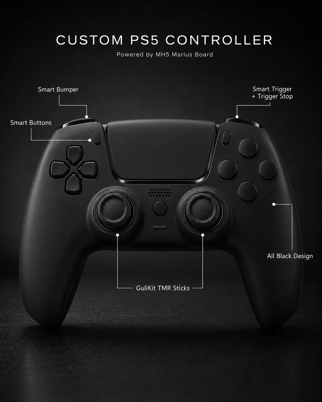 MH5 Blackout Pro | 8000Hz Polling Rate
